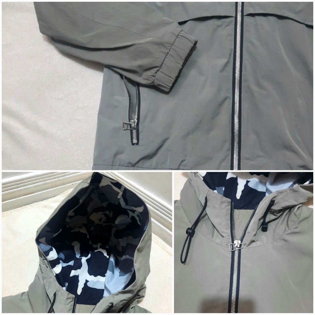 men's hooded windbreaker utility jacket (Category: Coats, Jackets and Outerwear) located in Santa Rosa. Submitted by bhelprelovedcloset (Listing ID 1465386888, Image 3). Description: MOP: GÇA§H/PAYMAYA/GOTYME MOD: J&t/ pick-up Payment fi rst policy #prelovedjacket #jacketph #mensfashionph (see pictures for details) ✅️ No cancellation after payment ⏩️Strictly no return no exchange of item ✅washed and steamed Preloved items may have minimal signs o