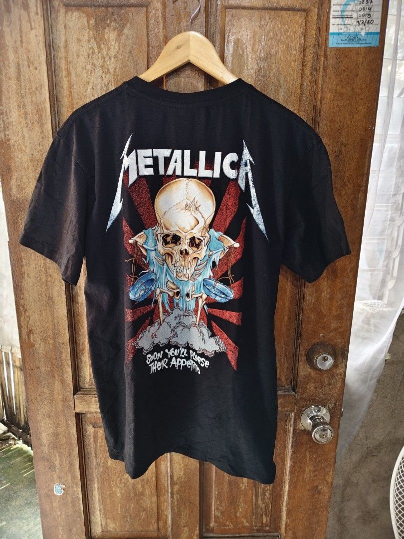 Metallica Band Shirt (Category: Tshirts & Polo Shirts ) located in Iloilo. Submitted by branded-boy0422_16 (Listing ID 1465384493, Image 2). Description: W: 22 L: 29 Good as new no issue.