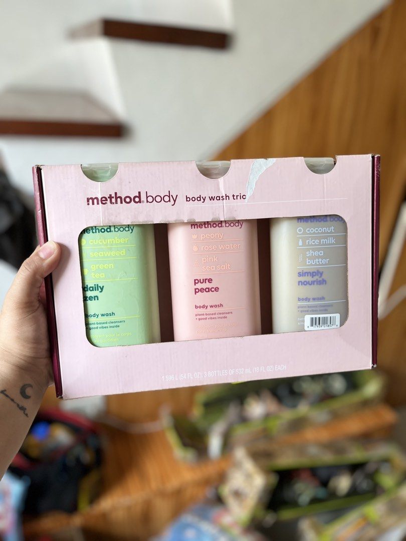 Method Body Wash (Category: Bath) located in General Trias. Submitted by mhayeeei (Listing ID 1465520820, Image 1). Description: .