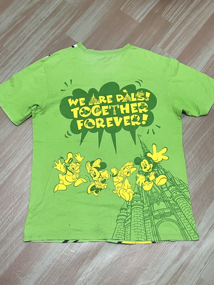 mickey mouse tokyo disneyland (Category: Tshirts & Polo Shirts ) located in Naga. Submitted by retro_rackph (Listing ID 1465417301, Image 2). Description: need wash my mga crack sa ibang print na part 20x27.
