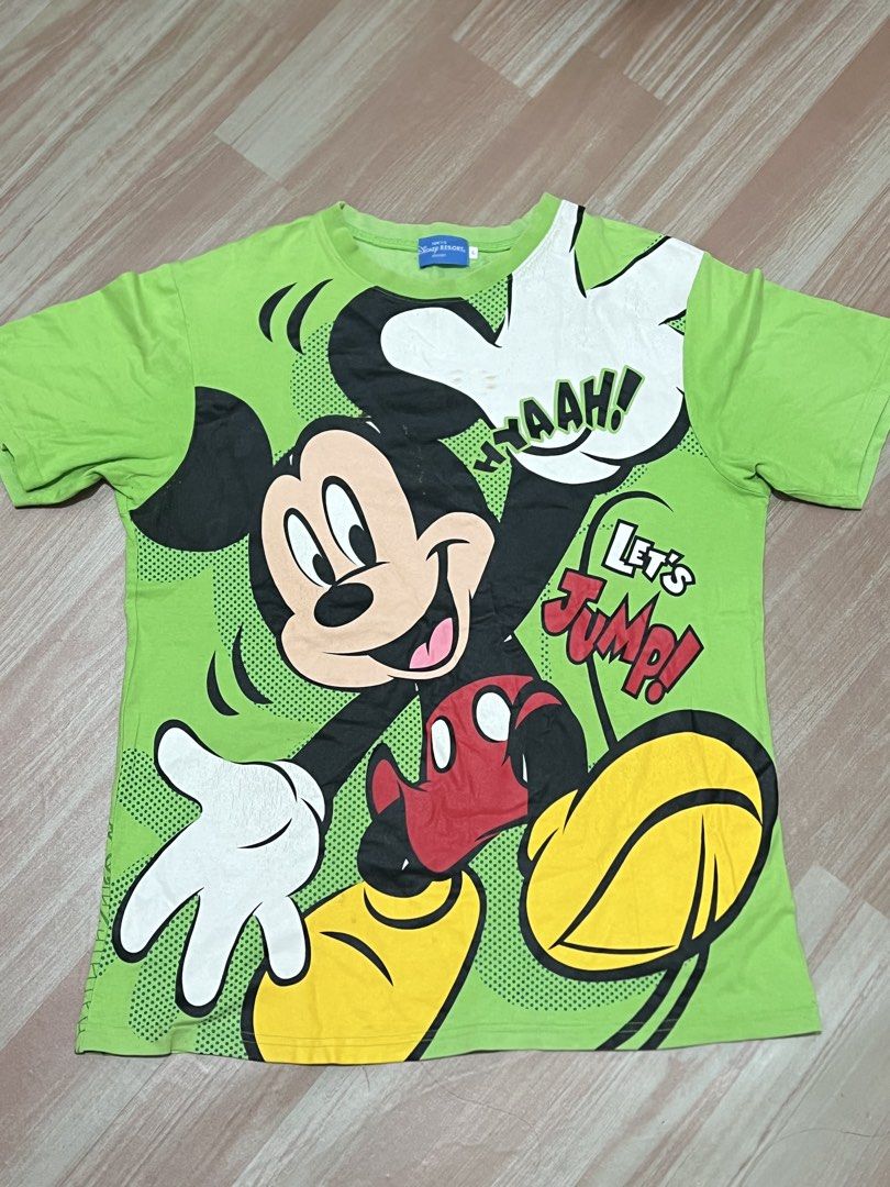 mickey mouse tokyo disneyland (Category: Tshirts & Polo Shirts ) located in Naga. Submitted by retro_rackph (Listing ID 1465417301, Image 1). Description: need wash my mga crack sa ibang print na part 20x27.
