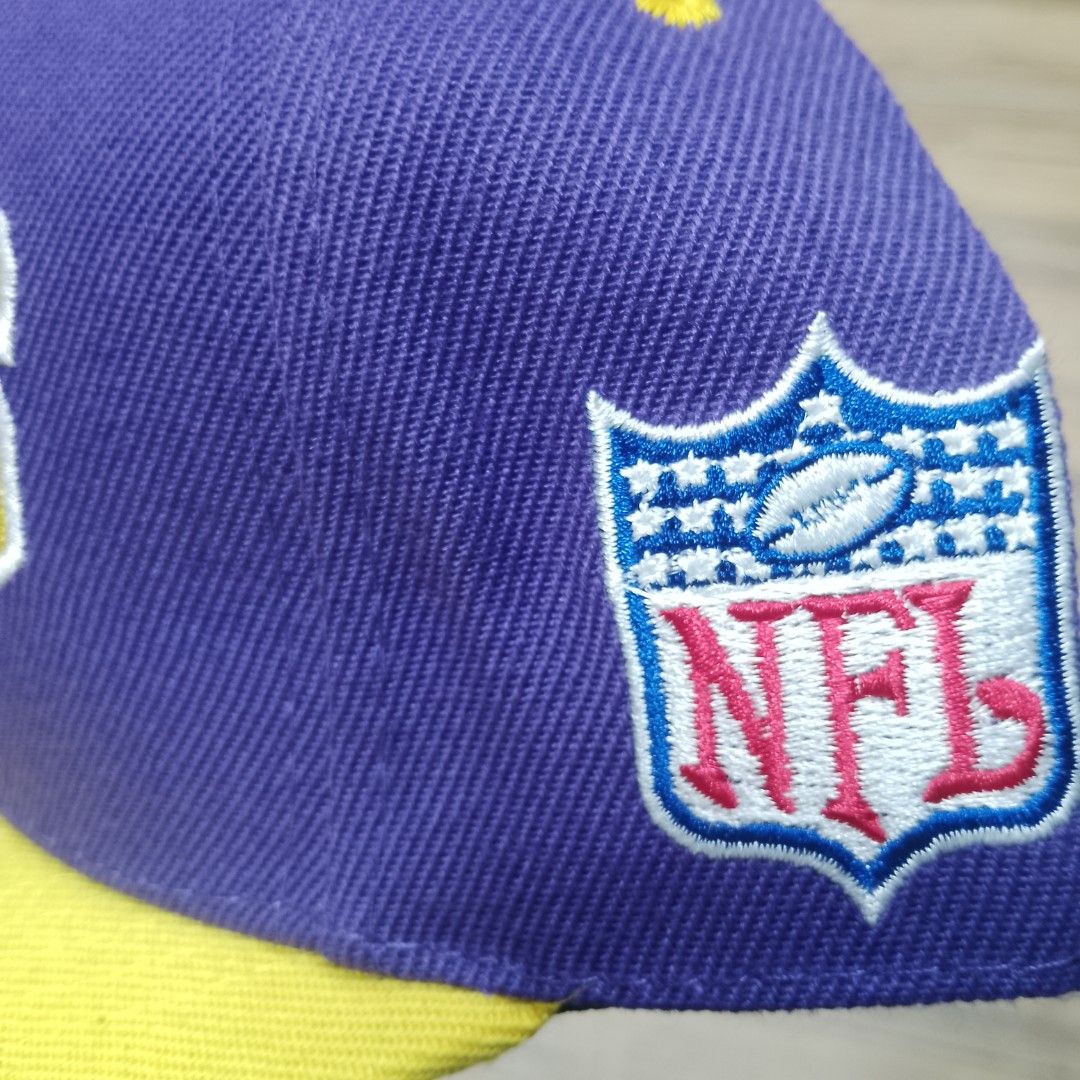Mitchell and Ness "NFL Minnesota Vikings" Snap Back (HQR) (Category: Caps & Hats) located in Calumpit. Submitted by BCHThriftShop (Listing ID 1465431335, Image 3). Description: Note: Pls! Refer to the dimensions for proper fit🔥 📌Size : Adult Snapback 📌Issue : N/A 📌Color rate : 10/10 📌Condition: Brand New 📍Due to the brightness, the photo may differ from the actual one💡 🙏Pls! message us if you need further informationℹ️ +SF thru LBC or J&T