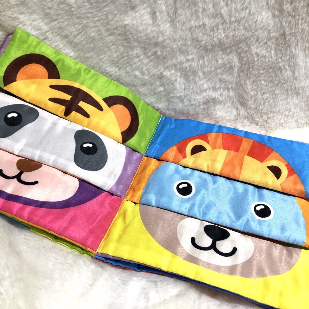Mix & Match Kids Cloth Book (Category: Infant Playtime) located in Quezon City. Submitted by kitsune.treasures (Listing ID 1465493612, Image 3). Description: *First to pay policy! *1 day reservation only. Failure to pay on time, auto cancel. 📍Quezon City * MOD: J&T | Lalamove * MOP: GCASH | BPI 📦ON HAND AND READY TO SHIP! CONDITION: WHAT YOU SEE IS WHAT YOU GET. Dimensions: Kindly check the photos for the actual measurements. Please check all t