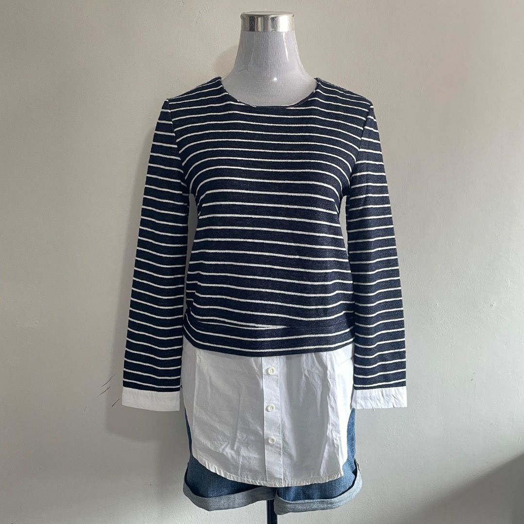 M-L Stripes Classy Tops (Category: Blouses) located in Bacolor. Submitted by chicn_classy (Listing ID 1465494230, Image 1). Description: .