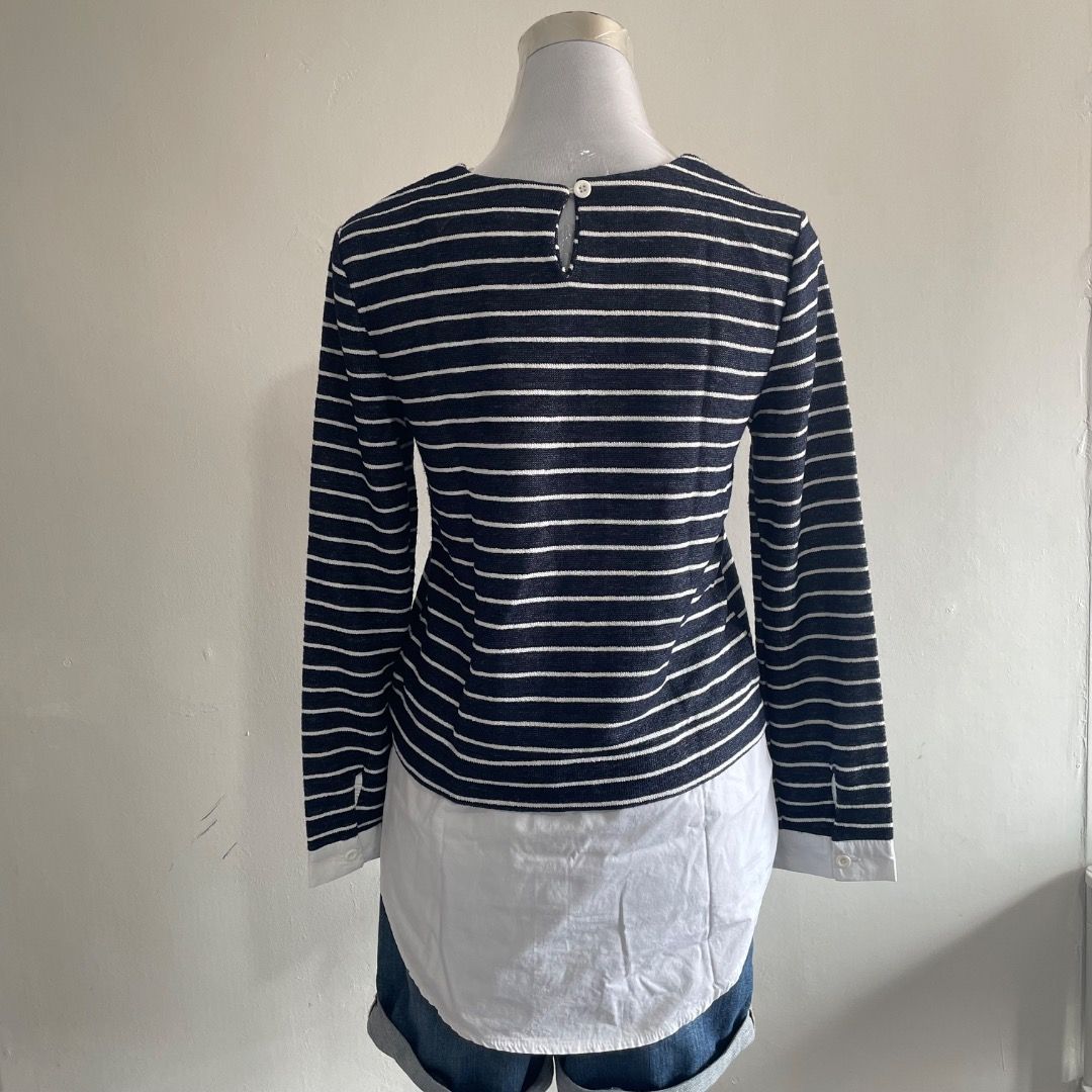 M-L Stripes Classy Tops (Category: Blouses) located in Bacolor. Submitted by chicn_classy (Listing ID 1465494230, Image 2). Description: .