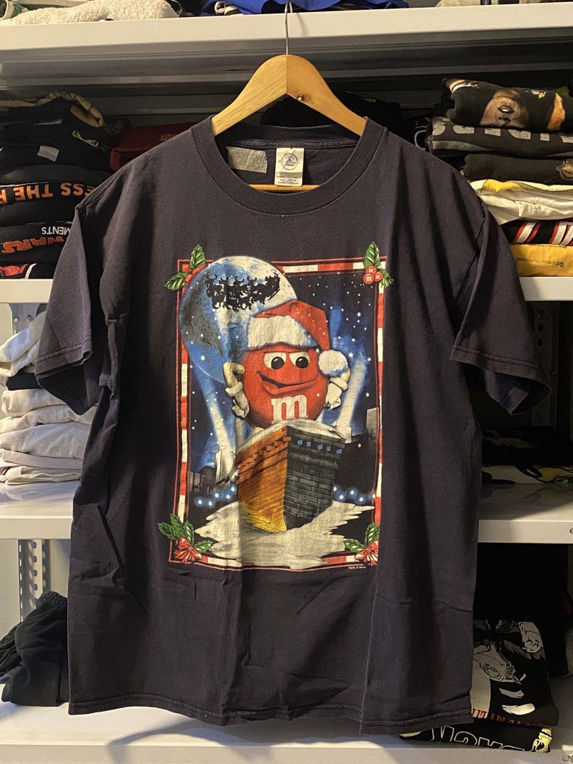 M&M christmas Theme (Category: Tshirts & Polo Shirts ) located in Manila. Submitted by ds.ocxp (Listing ID 1465451512, Image 1). Description: 21.5x29 Hairline crakcs Pinhole.