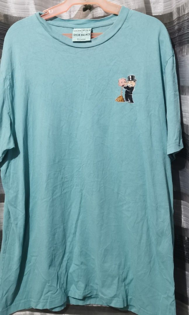 Monopoly X shoe Palace shirt (Category: Tshirts & Polo Shirts ) located in San Jose. Submitted by thrift_ni_sir (Listing ID 1465507381, Image 2). Description: Good condition MOP gcash MOD j&t Add shipping fee.