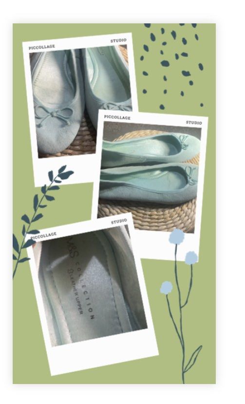 M&S Mint Flats (Category: Flats & Sandals) located in Batangas. Submitted by norskieshoppe (Listing ID 1465520003, Image 1). Description: sz 10.