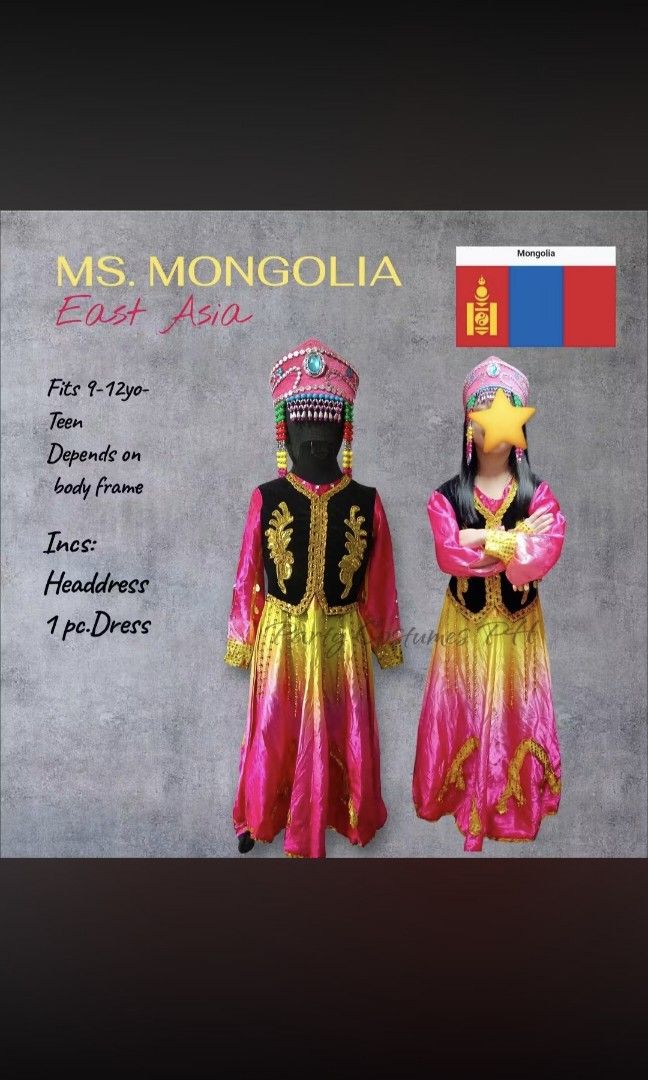MS. MONGOLIA FOR RENT (Category: Looking For) located in Candelaria. Submitted by mpm_42 (Listing ID 1465523148, Image 1). Description: Rent fee 300+300 security deposit refundable with valid ID includes Headdress Dress.