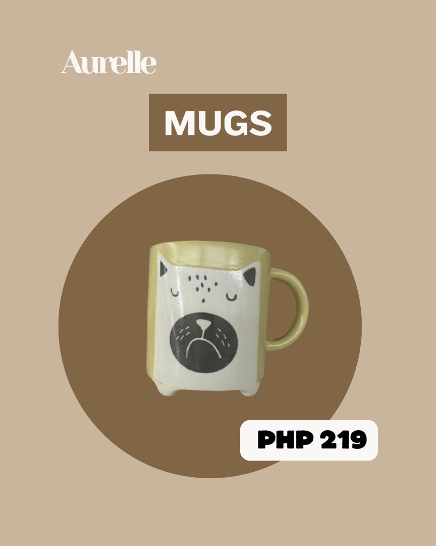 Mugs (Category: Other Kitchenware & Tableware) located in Manila. Submitted by aurelleph (Listing ID 1465509922, Image 3). Description: BAGSAK PRESYO ALERT! 🔥 ✨ Affordable prices ✨ Sulit na sulit ✨ Quality products .