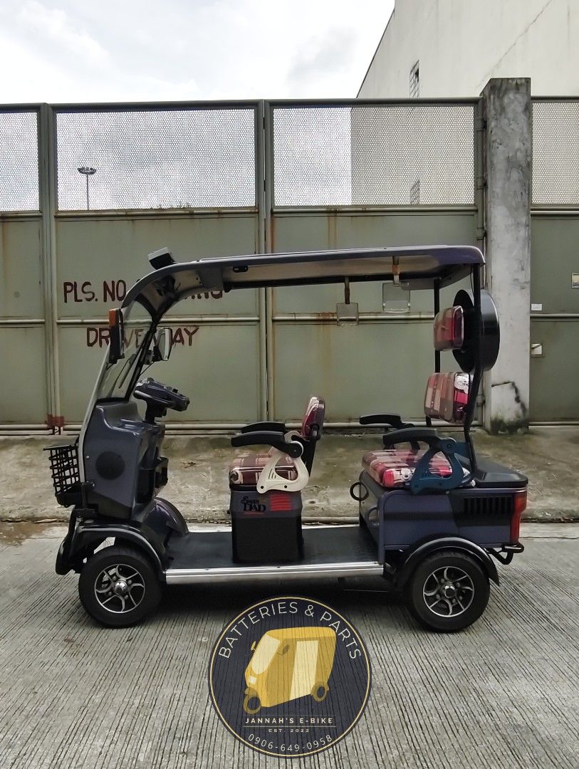 Nakayama Golf (Cargo/Passenger) (Category: Everything Else Others) located in Manila. Submitted by jonhidalgo777 (Listing ID 1465398314, Image 2). Description: FOR SALE!!! NAKAYAMA Golf (Cargo/Passenger) ✅Cash Purchased w/Receipt (11-19-2024) ✅Complete Papers w/ Id and Deed of Sale ✅Brand New Battery 60v25ah (Tianneng Brand) ✅Charger ✅800watts 48v-60v Controller ✅800watts 48v-60v Motor Differential ✅New Upholstery Seats (Customized) ✅2 Original K