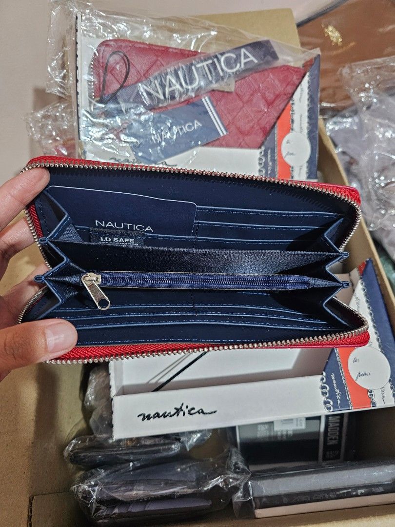 NAUTICA Long Wallet (Category: Wallets & Card holders) located in Quezon City. Submitted by senyoramaria2 (Listing ID 1465561741, Image 2). Description: NAUTICA Long Wallet With RFID Blocking Protection 2 pcs available #USpasabuy.