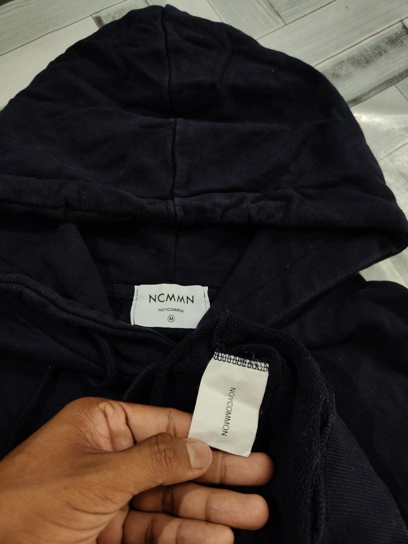 NCMMN (Category: Hoodies) located in Tacurong. Submitted by groovyf1nds (Listing ID 1465405001, Image 3). Description: NCMMN Condition: Excellent Color rate: 10/10 Size: Large Dimes: 22 width, 27 length.