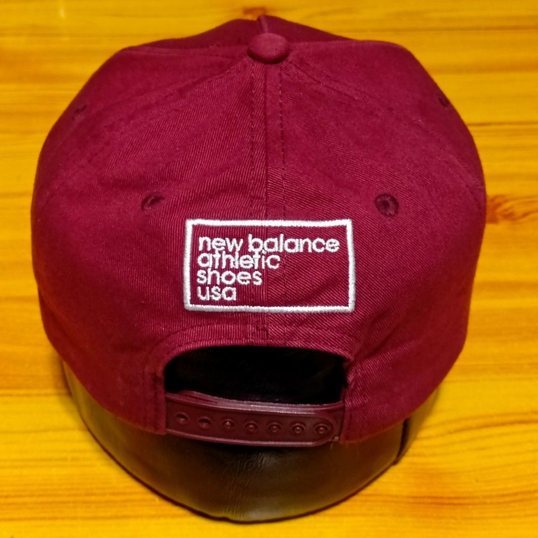 New Balance Maroon Snapback Cap (Category: Caps & Hats) located in Maramag. Submitted by thrifty777 (Listing ID 1465484751, Image 3). Description: Authentic New Balance Slightly Used Condition Location Maramag Bukidnon.