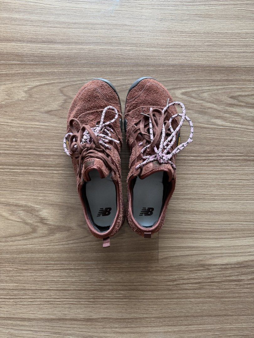 new balance mt10 (Category: Casual Shoes) located in Makati City. Submitted by open_____closet (Listing ID 1465386205, Image 1). Description: new balance mt10 in brown suede size 9.5 9.5/10 condition -- barely used complete with box and inserts 8000.