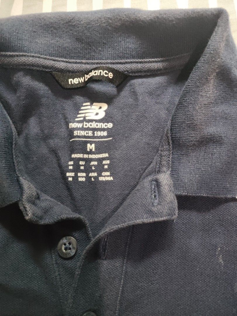 New balance polo shirt (Category: Tshirts & Polo Shirts ) located in Las Pinas. Submitted by johnnnnnnnnnnnnnn (Listing ID 1465457117, Image 3). Description: nike, adidas, jordan, gymshark, lacoste, converse, ralph lauren, penguin.