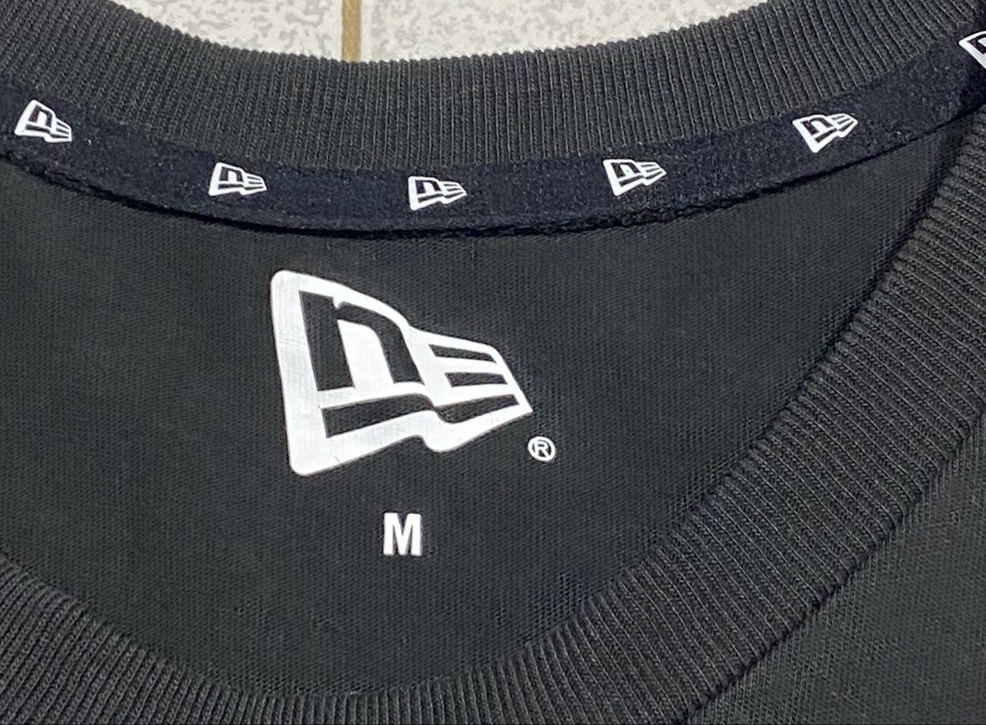 New Era Tshirt (Category: Tshirts & Polo Shirts ) located in Mandaue City. Submitted by MJ_80 (Listing ID 1465480392, Image 2). Description: Mens New Era Tshirt Medium Dimes: 19 X 28.5 See photos for measurements Color rate & Condition: 9.9/10 Price : 1,450.
