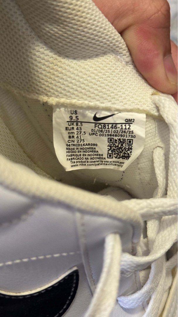 Nike Cort Shot (Category: Dress Shoes) located in Iloilo. Submitted by rynettefrac (Listing ID 1465487092, Image 2). Description: Iloilo Based ₱2,800 (negotiable) No flaws.