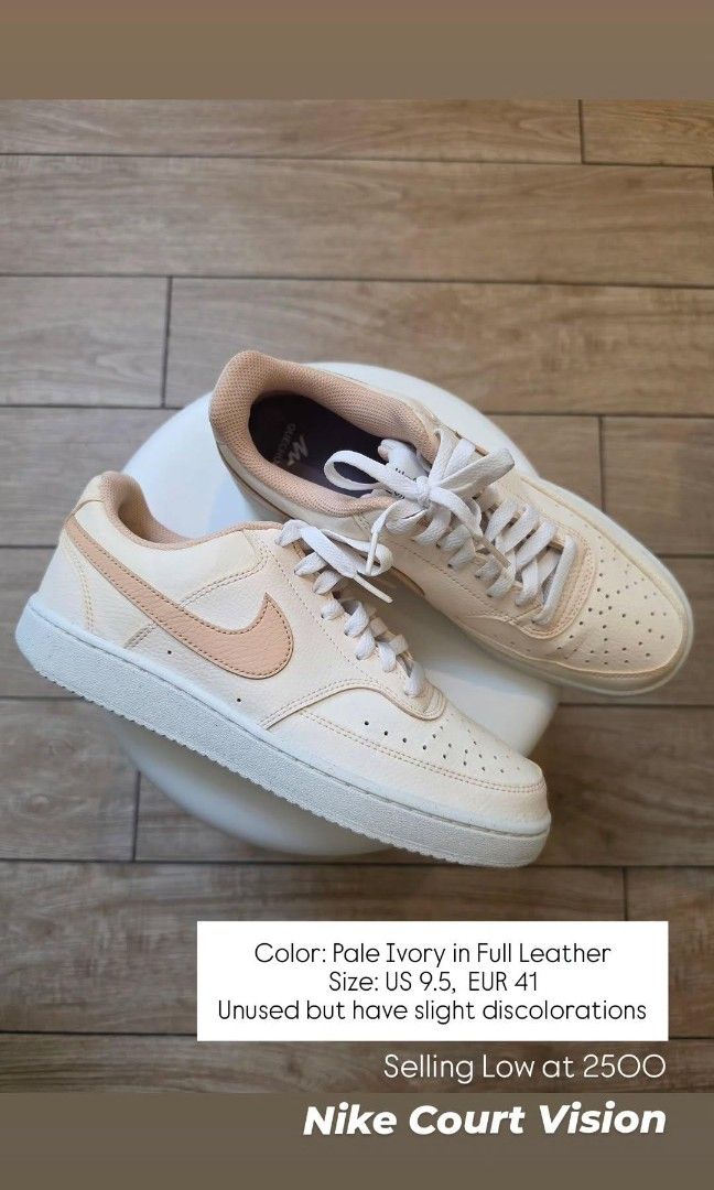 Nike Court Vision (Category: Casual Shoes) located in Quezon City. Submitted by eftopez07 (Listing ID 1465416203, Image 2). Description: .