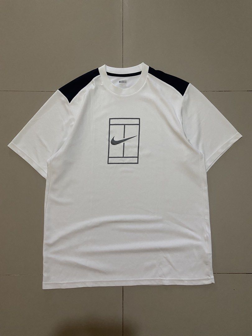 NIKE DRI- FIT (Category: Tshirts & Polo Shirts ) located in San Pablo. Submitted by tripnthrift15 (Listing ID 1465395733, Image 1). Description: NIKE DRIFIT CREWNECK TENNIS SIZE LARGE ON TAG COMPLETE TAGS GOOD CONDITION DIMES 22*28.