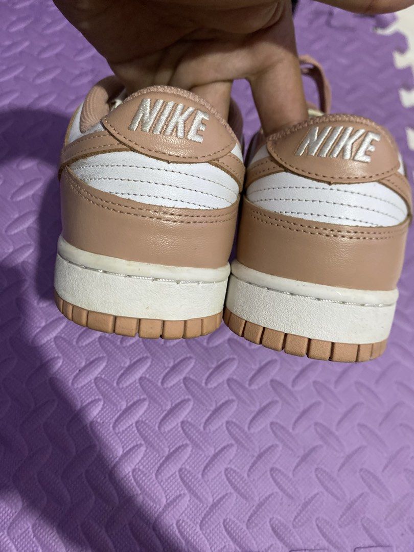 nike dunk low rose whisper (Category: Casual Shoes) located in Manila. Submitted by silent-thrift (Listing ID 1465510405, Image 2). Description: nike dunk low rose whisper womens size 11 .