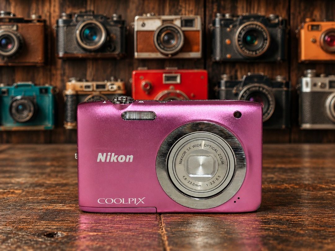 Nikon S2600 Digital Camera (Category: Cameras) located in Manila. Submitted by timelessshotsph (Listing ID 1463354648, Image 1). Description: 📸 FOR SALE: Nikon COOLPIX S2600 Digital Camera (Pink) 📌 Condition: ✔ Body: 9/10 – Very good condition with minimal signs of use ✔ No Issues – Fully functional 💰 Price: ₱6,000 📍 Location: Manila 🎁 Inclusions: • Nikon COOLPIX S2600 Camera (Pink) • Battery • Universal Charger • SD Card 📷 Key Features: ✅ 