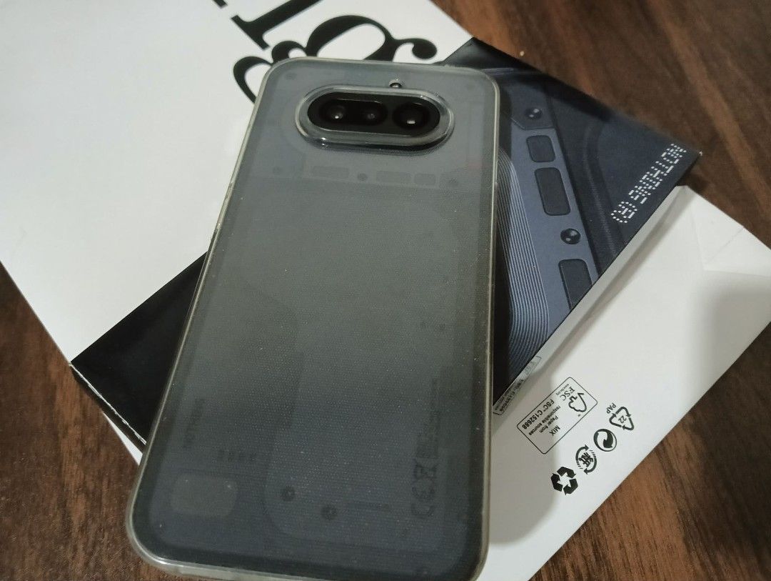Nothing 4a (Category: Android Others) located in Batangas. Submitted by anj1221 (Listing ID 1465383534, Image 2). Description: almost brand new complete with paper bag location : Batangas fixed price.