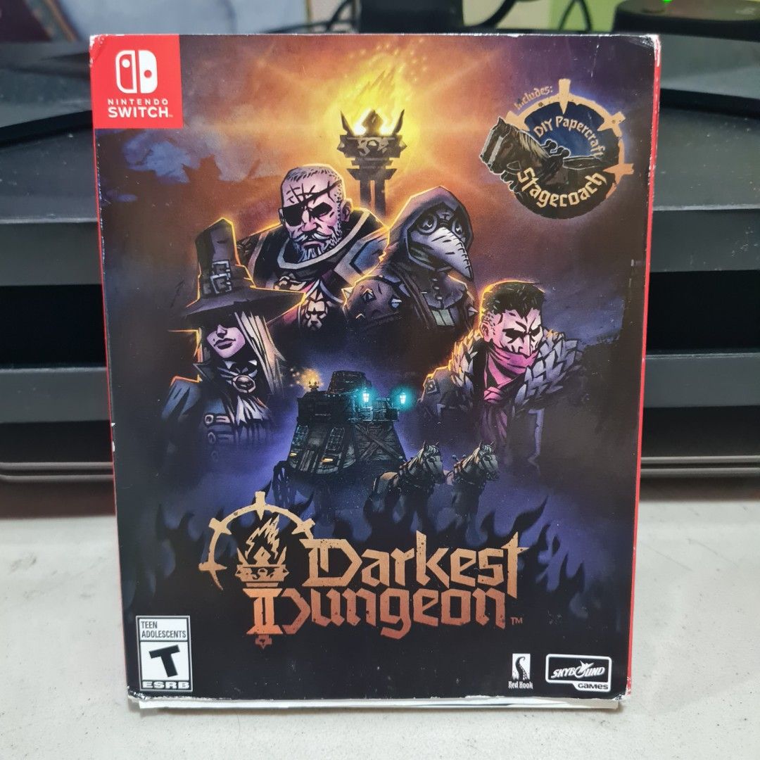 NSW Darkest Dungeon 2 Stagecoach Edition (Category: Nintendo) located in Taguig. Submitted by pon3mo (Listing ID 1465446375, Image 1). Description: Selling my preloved copy of Darkest Dungeon 2! This edition is sold out in stores, has the buildable stagecoach still unopened. Also has an unclaimed soundtrack code PM me for more photos and inquiries! No last price, discounts only for bundle buyers. Meetups in QC, shipping from Metro Manila thru Lal