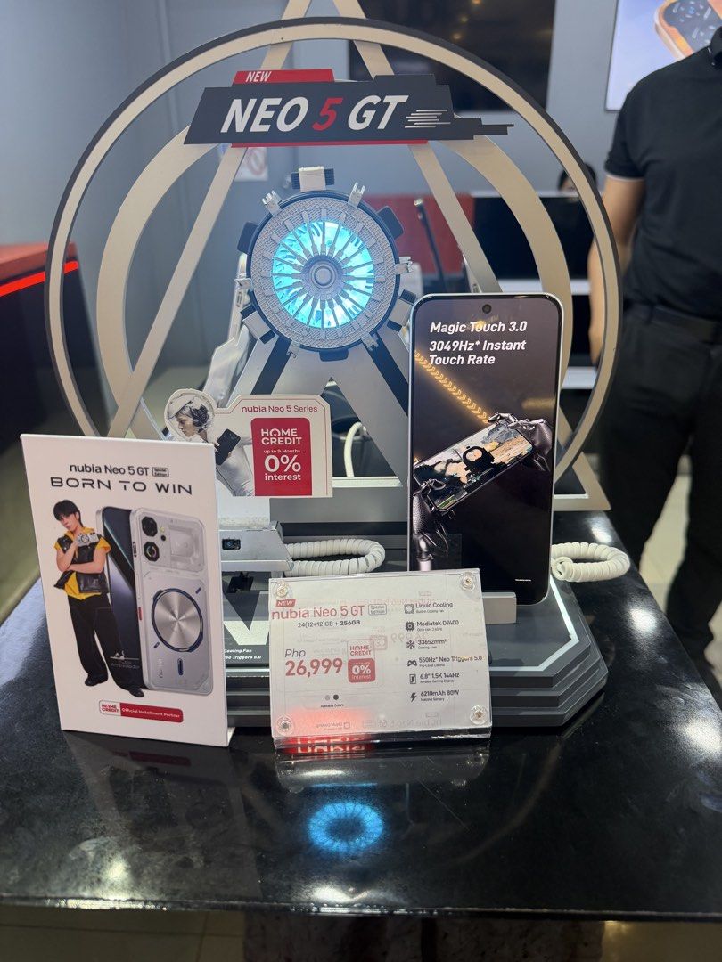 Nubia Neo 5 GT Special Edition (Category: Android Others) located in Quezon City. Submitted by annaishaseika (Listing ID 1465399890, Image 3). Description: Nubia Neo 5 GT Special Edition with cooling fan and with liquid Cooling. With free Cooler Phone can put it back of the phone. 25k nalang real price nya. 26,999 Can meet up Can Lalamove Delivery.