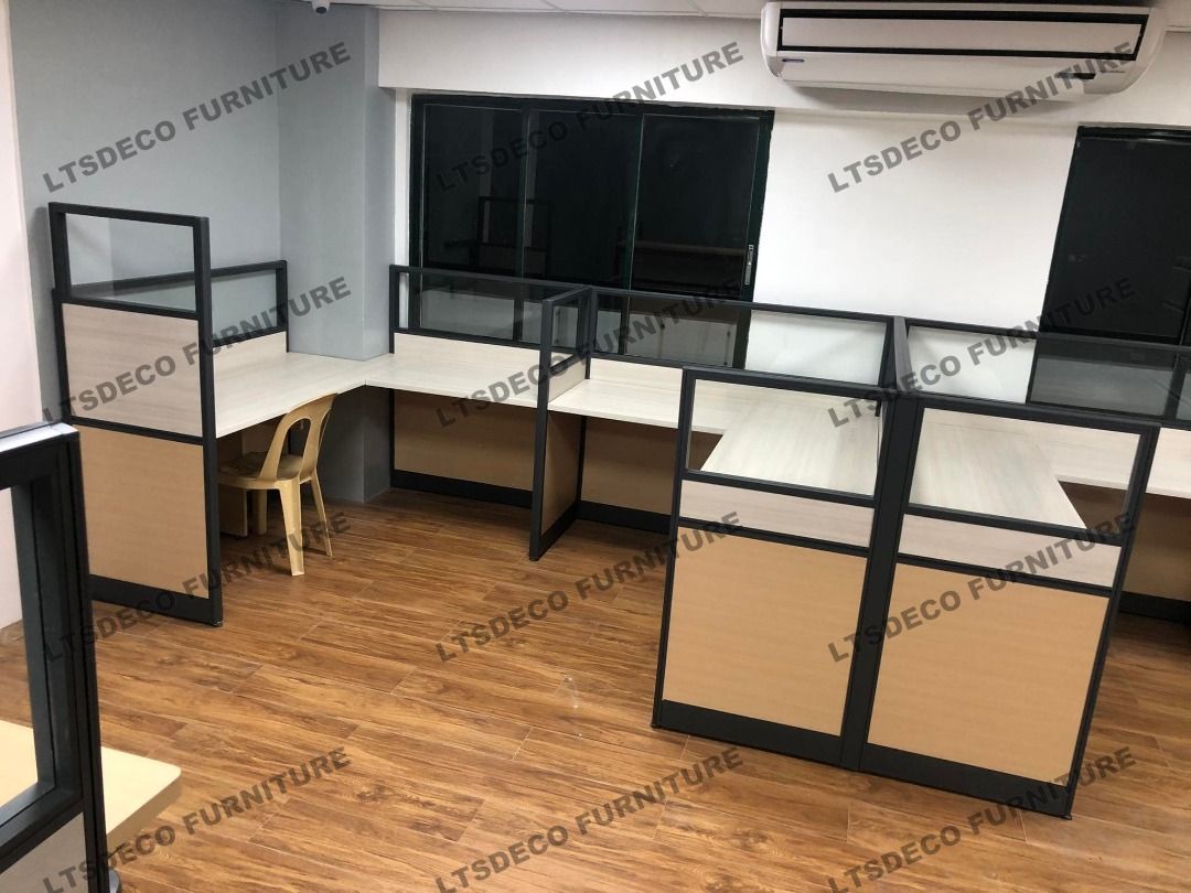 office partition modular workstation tables modular furnitures (Category: Office Furniture & Fixtures) located in Quezon City. Submitted by ltsdecofurniture (Listing ID 1465390238, Image 3). Description: 👉Are you looking for WORKSTATION, MODULAR CUBICLES OFFICE PARTITION, and OFFICE FURNITURE SUPPLIER? LTSDECO Furniture, is direct supplier, manufacturer, and trusted provider of high quality, affordable and durable modular office divider partitio