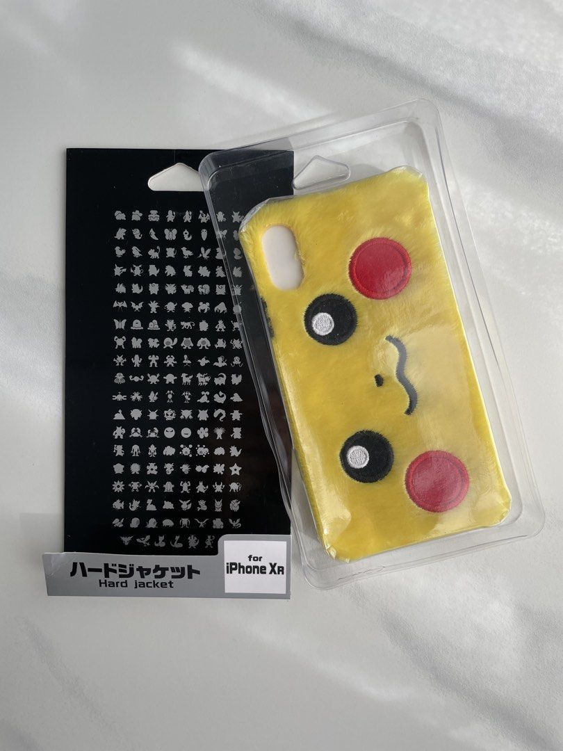 Official Pokémon Center Pikachu Fluffy Case (iPhone XR) (Category: Cases & Sleeves) located in Floridablanca. Submitted by gwnethmercado (Listing ID 1465393284, Image 3). Description: Authentic Pokémon Center Pikachu fluffy case for iPhone XR. Super cute and fuzzy back with a hard protective frame. Bought from Dubai. Original price is SGD 40.00 (around ₱1,750). Selling low for a quick sale! *Brand: Official Pokémon Center *Unit: iPhone XR only *C