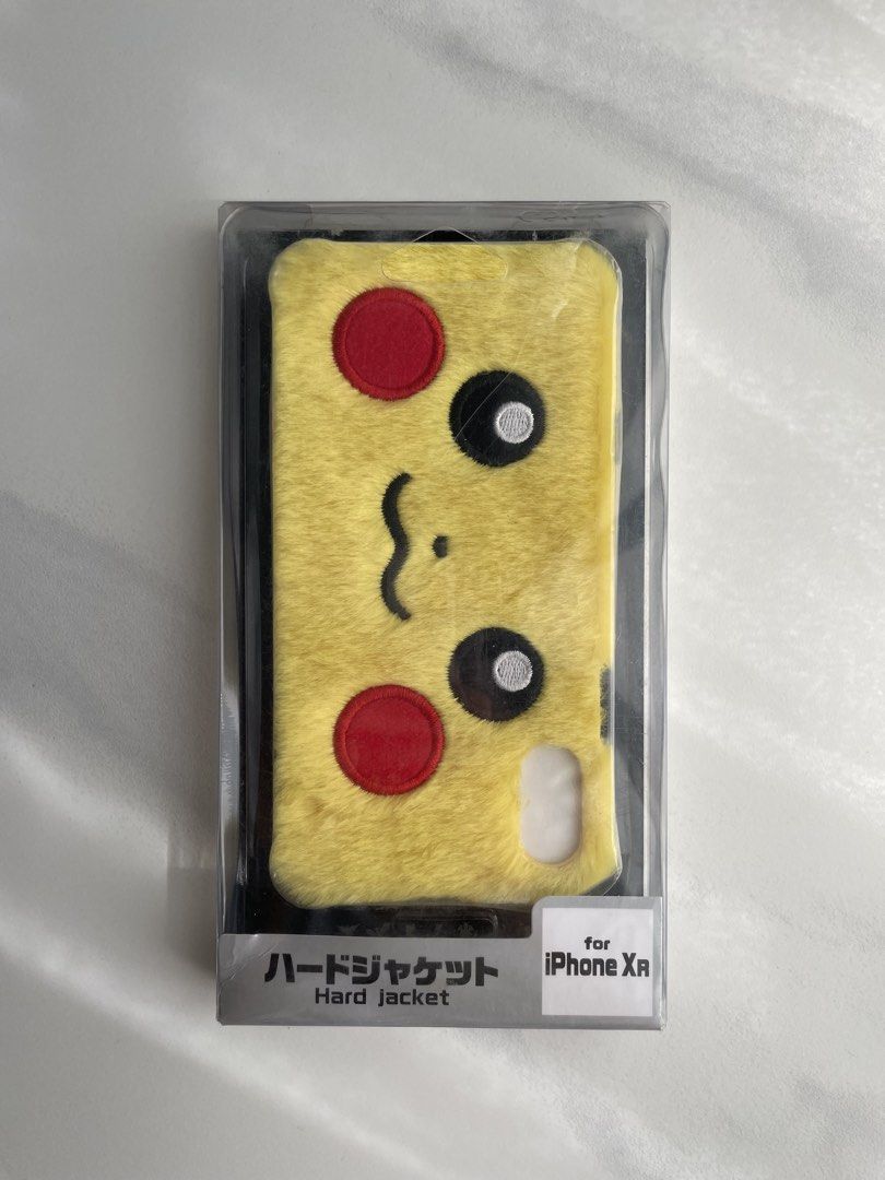 Official Pokémon Center Pikachu Fluffy Case (iPhone XR) (Category: Cases & Sleeves) located in Floridablanca. Submitted by gwnethmercado (Listing ID 1465393284, Image 1). Description: Authentic Pokémon Center Pikachu fluffy case for iPhone XR. Super cute and fuzzy back with a hard protective frame. Bought from Dubai. Original price is SGD 40.00 (around ₱1,750). Selling low for a quick sale! *Brand: Official Pokémon Center *Unit: iPhone XR only *C