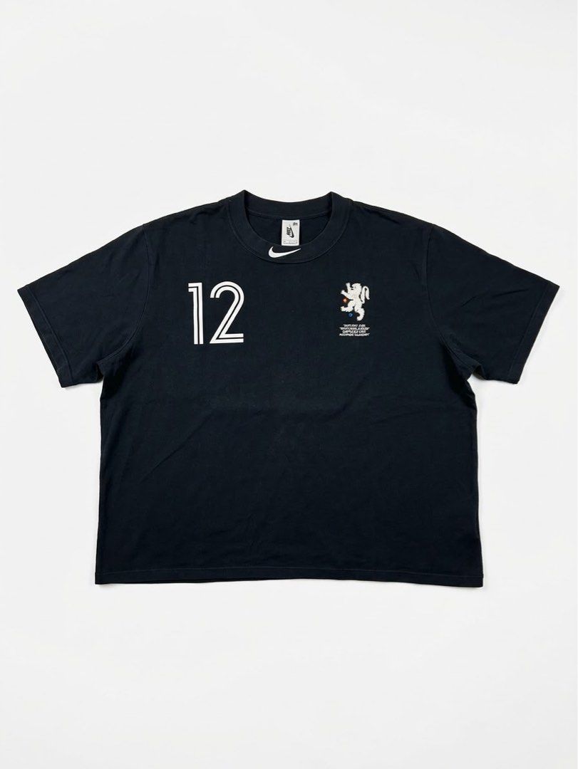 Offwhite NikeLab Mercurial Shirt (Category: Tshirts & Polo Shirts ) located in Manila. Submitted by lessstuffstudio (Listing ID 1465464366, Image 1). Description: Authentic Offwhite X NikeLab Mercurial NRG Shirt (Rare) Size Large (Boxy) Condition 9/10 Issue: some marker in tag Negotiable for sure buyers .