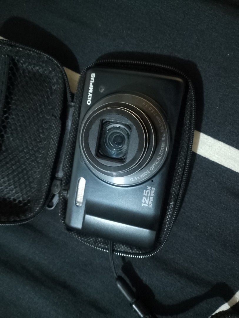 Olympus vr 360 digital camera (Category: Cameras) located in Manila. Submitted by lyn_trinidad_175 (Listing ID 1465397204, Image 2). Description: Issues LCD burn Not working playback button (pwede pa rin maview mga pics and vids) Super mild ghost touch (down button only).