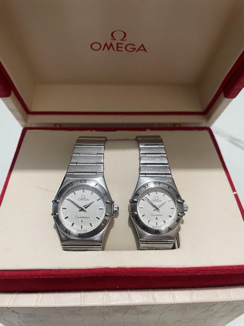 Omega Constellation Both Quartz (Category: Luxury Watches) located in Taguig. Submitted by j_watches007 (Listing ID 1465425856, Image 1). Description: Secondhand Used Watch Omega Constellation Swiss Made Quartz 55842154 25.7mm Omega Bracelet 6.5inch wrist size 21 links. Omega Constellation Swiss Made Quartz 55325252 23mm Omega Bracelet 6.5inch wrist size 21 links. .