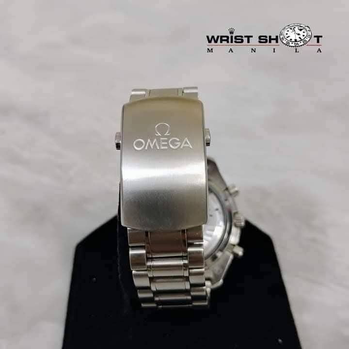 Omega Speedmaster Racing chronograph (Category: Everything Else Others) located in Quezon City. Submitted by wristshotmanila (Listing ID 1465475369, Image 2). Description: Omega Speedmaster Racing chronograph 338,500 pesos Unit and box only No card Reference: 329.30.44.51.01.002 Black dial with orange indices Caliber: 9900 Rating: 9/10 Crystal: sapphire Case: 44mm Movement: automatic Year: 2022 (approximation) Bracelet: 7.75 inches IG: @wrist_sho