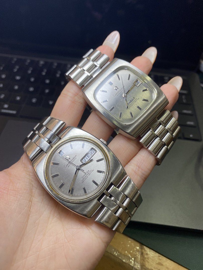 Omega Vintage Constellation 超中古星座款 （分類：手錶）位於 Hong Kong。 由 wongyanwatch 提交（商品編號 1465480132，圖片 1）。簡介： 超少有中古星座款 復古必備 $5000/1 $9000/2。