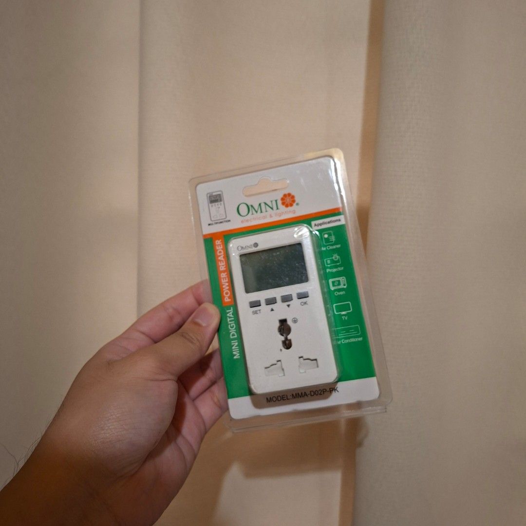 Omni digital power meter watts reader (Category: Craft Supplies & Tools) located in Pasig City. Submitted by last_price_posted (Listing ID 1465475253, Image 1). Description: .