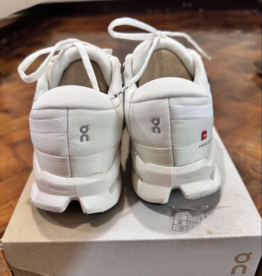 On Cloudsurfer (Category: Sneakers) located in Manila. Submitted by kaye_md (Listing ID 1465430254, Image 3). Description: - Model: On Cloudsurfer 2 in Ivory - Inclusion: Comes with shoebox - Condition: Lightly used .