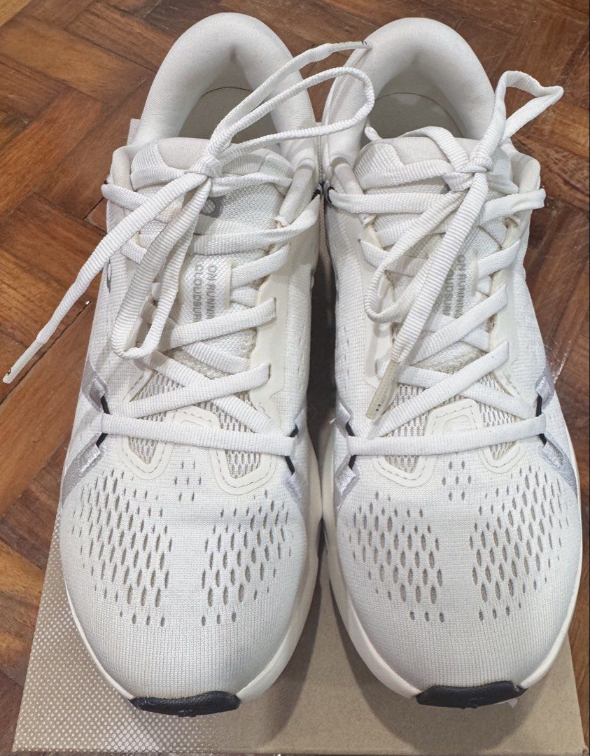 On Cloudsurfer (Category: Sneakers) located in Manila. Submitted by kaye_md (Listing ID 1465430254, Image 2). Description: - Model: On Cloudsurfer 2 in Ivory - Inclusion: Comes with shoebox - Condition: Lightly used .