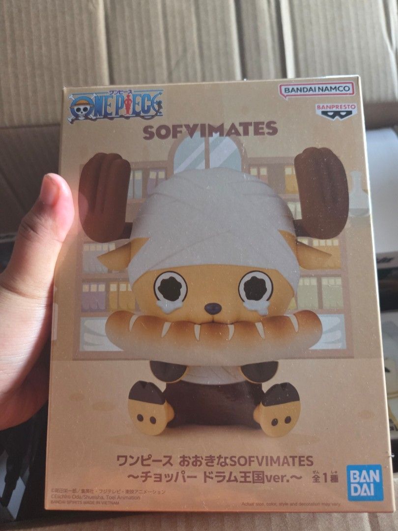 One Piece Chopper Sofvimates Drum Kingdom Action Figure Banpresto (Category: Figurines & Statues) located in Pasig City. Submitted by hoax376 (Listing ID 1465494385, Image 1). Description: MISB.