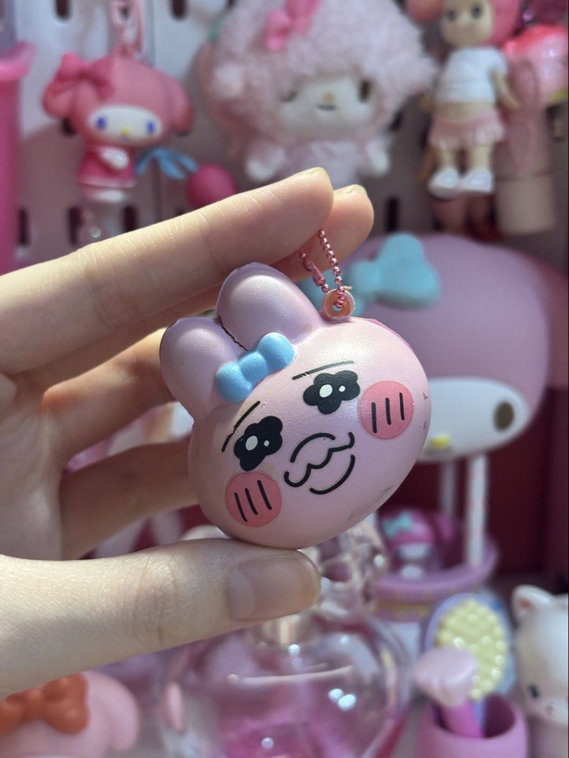 Opanchu Usagi Squishy Keychain (Category: Vintage Collectibles) located in San Juan City. Submitted by glitznpops.ph (Listing ID 1465471475, Image 1). Description: .
