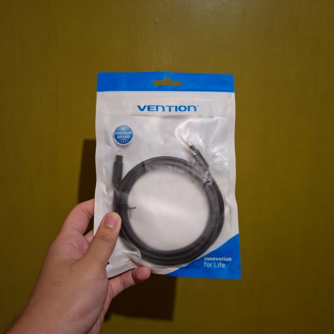 Optical audio fiber cable for speaker vention (Category: Craft Supplies & Tools) located in Pasig City. Submitted by last_price_posted (Listing ID 1465475846, Image 3). Description: .
