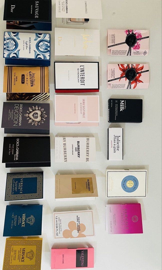 Vials‼️Vials‼️ All Original (Category: Fragrance & Deodorants) located in Quezon City. Submitted by docshop.orig (Listing ID 1460974914, Image 1). Description: 🌺 1 pc - 80 each 🌺 2 pcs. 75 each 🌺 3 pcs and up - 70 each 🌸 Don’t risk a blind buy! Grab a trial vial today to find your perfect match before committing to a full bottle..