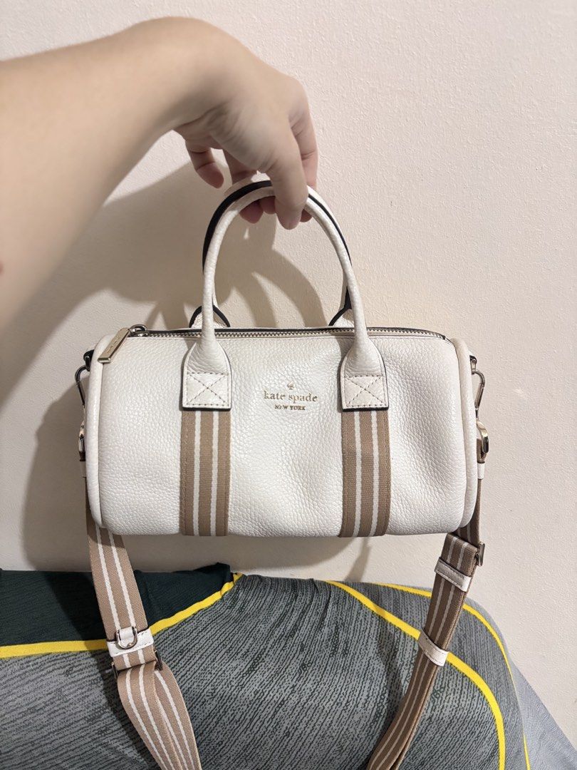 Original KS Barrel Bag😍 (Category: Cross-body Bags) located in Manila. Submitted by anneprlvdbgs (Listing ID 1465514321, Image 1). Description: FOR SALE✨Paunahan lang mga sister😱 ang ganda neto😍 Guaranteed Orig KS Barrel Bag🤎 ✔️sign of usage only but still in very good condition. ✔️originally bought in US ✔️first to pay only ₱2,580 only( LP).