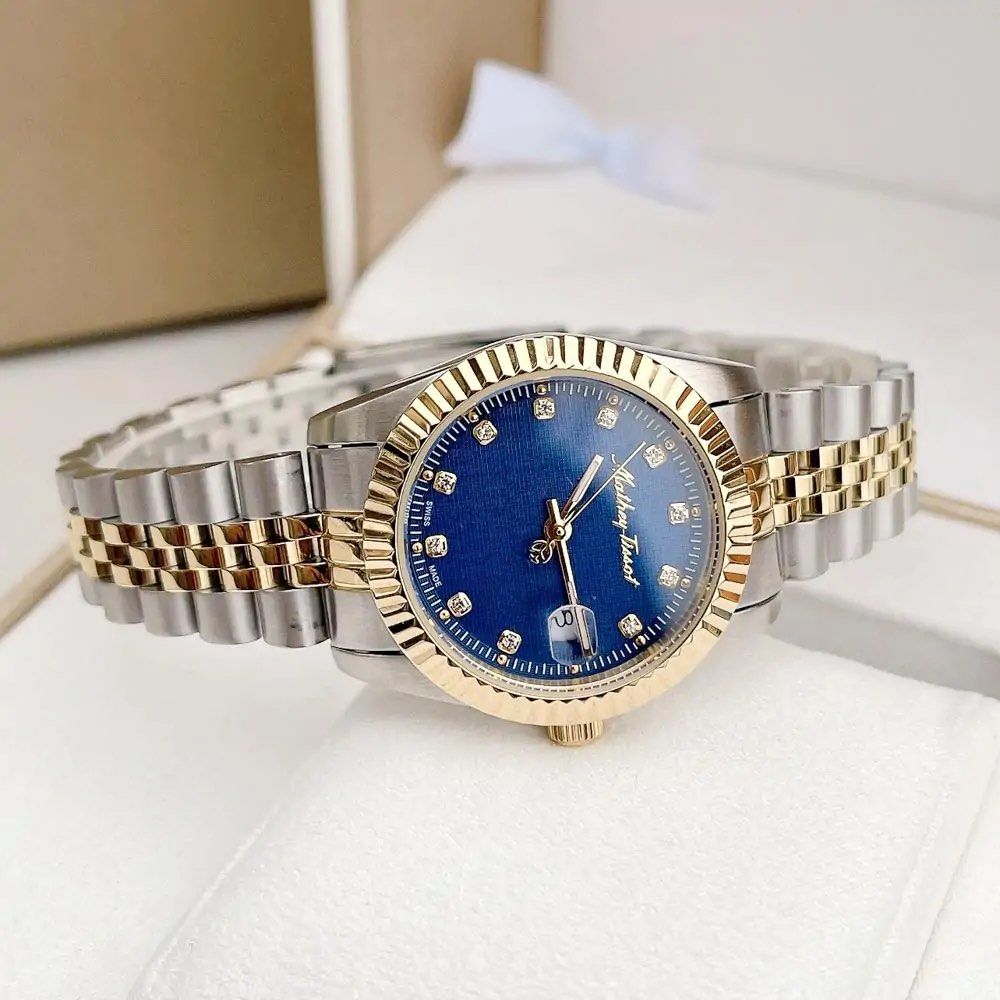 💯ORIGINAL MATHEY TISSOT BLUE FACE 26mm (Category: Women's Watches) located in Quezon City. Submitted by ashongsstore (Listing ID 1465465721, Image 1). Description: ✨ MATH.EY TISSOT WATCHES COLLECTION✨ 🇵🇭AVAILABLE🇵🇭 Timeless Swiss elegance ⌚️🤍 Our Ma.they Tissot watches are here—perfect for those who appreciate classic, sophisticated timepieces with a touch of luxury. ✨ Elegant & timeless designs ⌚️ Beautifully crafted timepieces 🤍 Perfect 