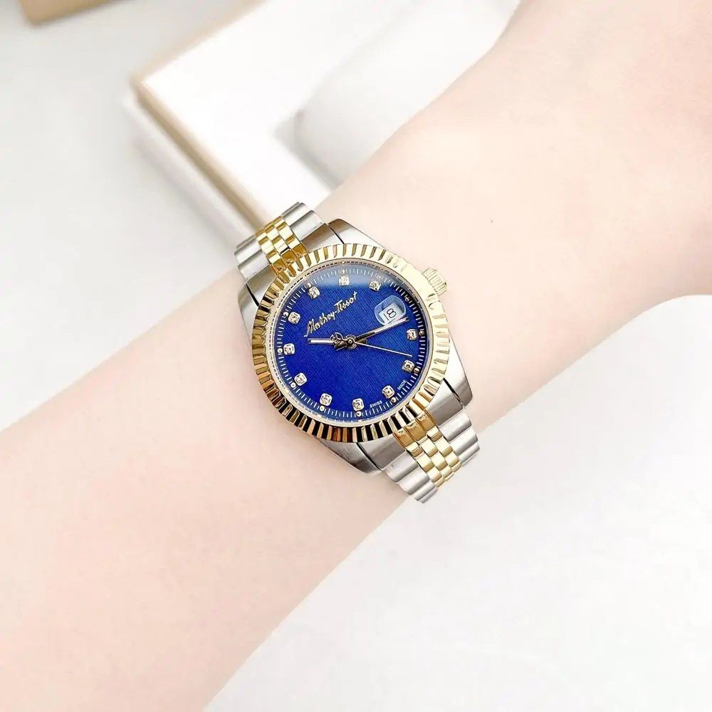 💯ORIGINAL MATHEY TISSOT BLUE FACE 26mm (Category: Women's Watches) located in Quezon City. Submitted by ashongsstore (Listing ID 1465465721, Image 3). Description: ✨ MATH.EY TISSOT WATCHES COLLECTION✨ 🇵🇭AVAILABLE🇵🇭 Timeless Swiss elegance ⌚️🤍 Our Ma.they Tissot watches are here—perfect for those who appreciate classic, sophisticated timepieces with a touch of luxury. ✨ Elegant & timeless designs ⌚️ Beautifully crafted timepieces 🤍 Perfect 