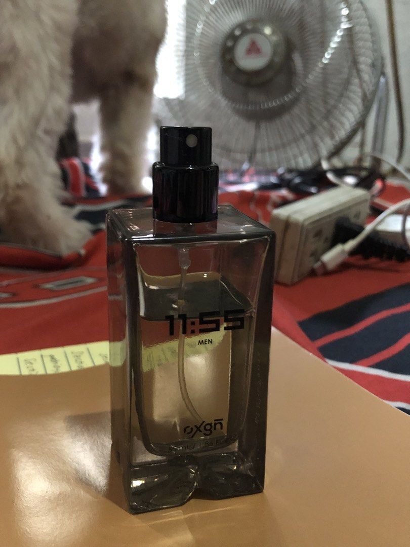 Oxygen 11:55 Men Perfume 55ml (Category: Fragrance & Deodorants) located in Manila. Submitted by dendenboomshakala (Listing ID 1465443232, Image 3). Description: As is.