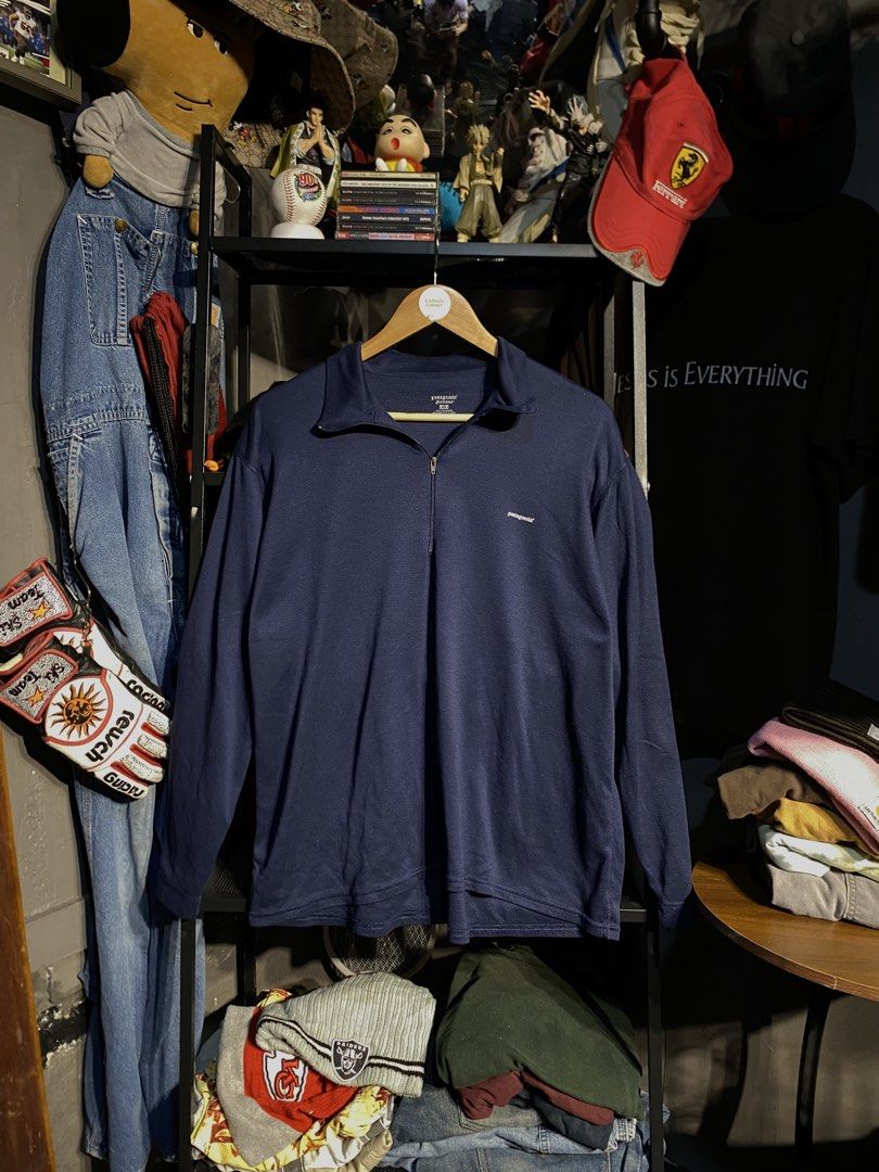 PATAGONIA DRI-FIT Q-ZIP (Category: Coats, Jackets and Outerwear) located in San Pablo. Submitted by genesisllo24149 (Listing ID 1465548374, Image 2). Description: PATAGONIA DRI-FIT Q-ZIP LENGTH -> 28 WIDTH -> 25 ISSUE -> NONE CONDITION -> EXCELLENT DM TO PURCHASE 📥 DISCLAIMER: - Please manage your expectations, posted items are preloved, used & thrifted -Actual color may vary due to lighting -Flaker will be posted.