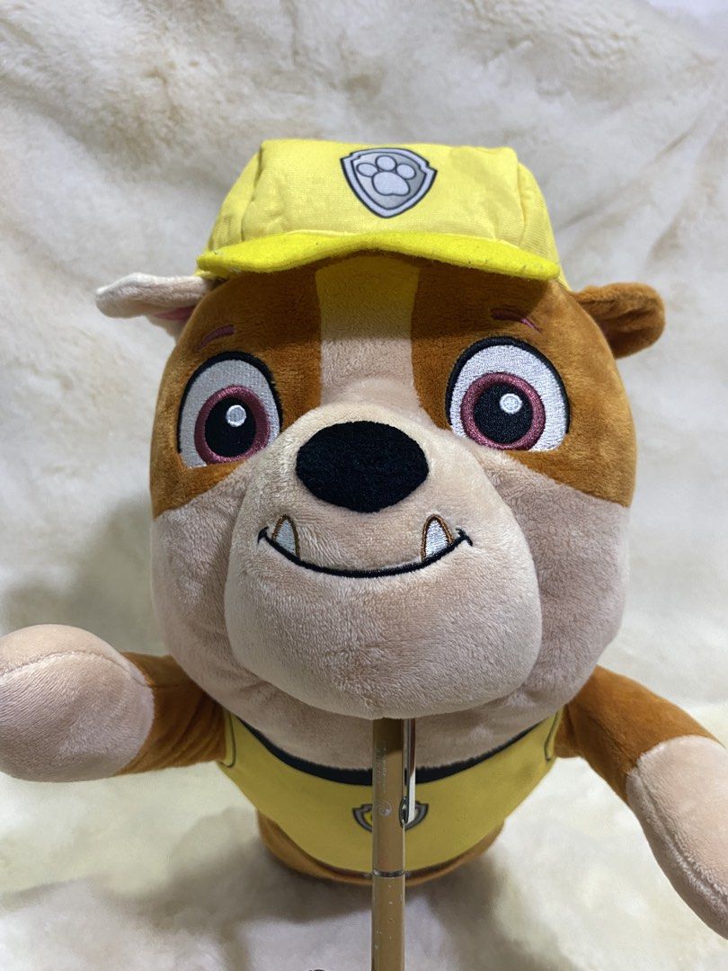 Paw Patrol “Rubble” BIG plush (Category: Plushies & Soft Toys) located in Kalibo. Submitted by ollie_stuffshop (Listing ID 1465396561, Image 2). Description: 20cm x 25cm x 37cm Before you send your inquiries: ❗️Last Price is already posted ❗️Manage your expectations, WYSIWYG ❗️May need washing ❗️Dropoff is every Wednesday & Sunday.